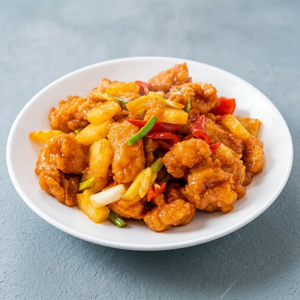 Chinese combination dinner platter at Kai Ping Restaurant Winnipeg